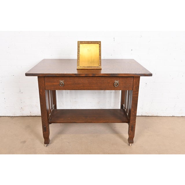 Tiffany and Co. Tiffany & Co. New York Art Nouveau Bronze Doré Large Picture Frame For Sale - Image 4 of 12