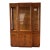 1980s Drexel Heritage “Passage” Series Lighted China/Display Hutch, Champagne Style For Sale