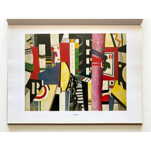 1980s Fernand Leger Vintage 1985 Modernist Lithograph Print Hardcover Modern Art Book For Sale - Image 5 of 13