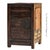 Wood Early 20th Century Hand-Painted Mongolian Elmwood Chinese Chest Cabinet For Sale - Image 7 of 16
