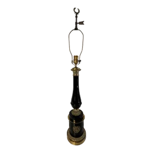 Vintage Neoclassical Porcelain Lamp