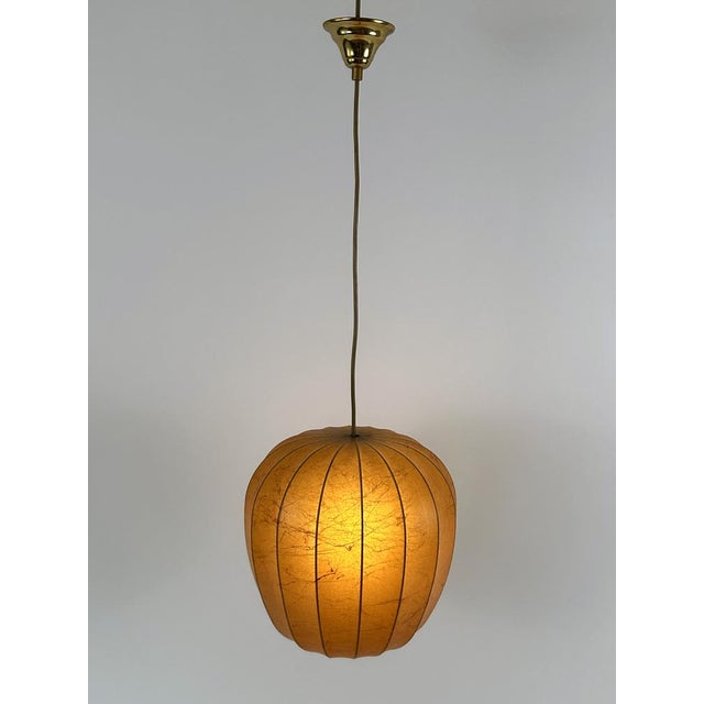 Mid-Century Modern Cocoon Pendant Lamp, Sweden, 1960s For Sale - Image 17 of 18
