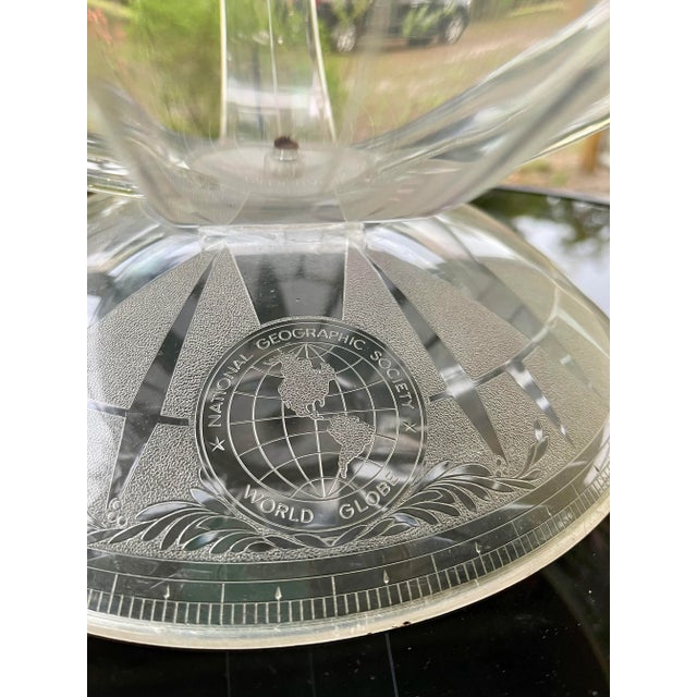 1971 National Geographic Globe Lamp For Sale - Image 10 of 13