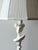 Contemporary 20th Century Diego Giacometti Style Plaster Figure Table Lamp For Sale - Image 3 of 5