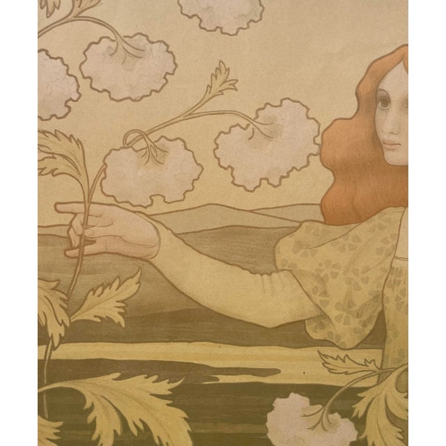 Late 19th Century Les Boules De Neige by Paul Berthon For Sale - Image 5 of 11