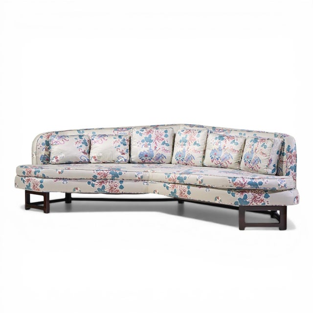 Mid-Century Modern Edward Wormley for Dunbar 6392a Mid Century Janus Sofa For Sale - Image 3 of 9