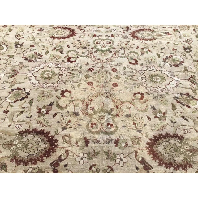 Circa 1920 One of a Kind Vintage Over-Sized Oushak Rug - 14' X 24' For Sale - Image 9 of 12