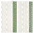 Sample - Schumacher x Johnson Hartig Crème Anglaise Wallcovering in Juniper Green For Sale