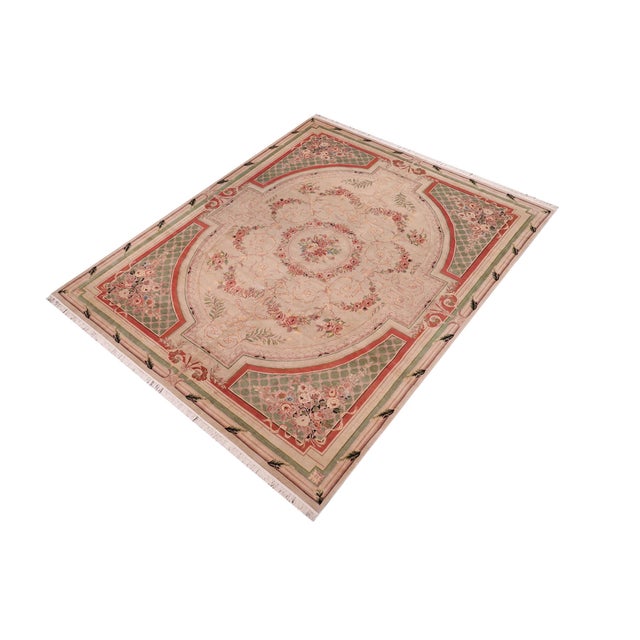 Designed with mesmerizing intricacy and gorgeous color palette, this hand-knotted masterpiece demonstrates the beauty and...