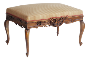 Victorian Rectangular Walnut Stool