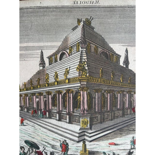 Probst, Mausoleum of Halicarnassus, 1780, Print For Sale - Image 6 of 12