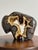 Gemstone Calcite Crystal Septarian Buffalo Sculpture Carved Stone Masculine Rugged For Sale - Image 7 of 17