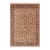 Floral Pak-Persian Ivory/Black Wool Rug - 9'0'' X 12'5'' For Sale