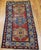 An exceptional vintage handwoven Caucasian Kazak area rug, crafted in the fourth quarter of the 19th century, showcasing...