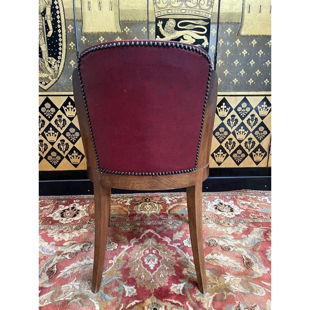 Art Deco Gondola Chairs, Set of 4 For Sale - Image 9 of 11