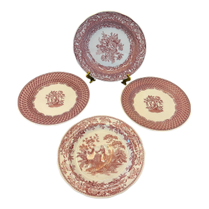 Vintage Spode Archive Collection of 4 Plates
