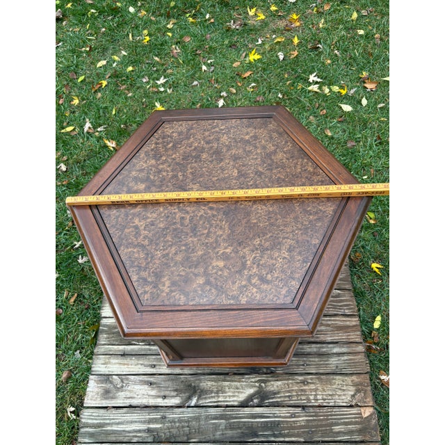 1960s Mid-Century Modern Mersman Hexagon Side End Table; Item # 80-04 For Sale - Image 10 of 12