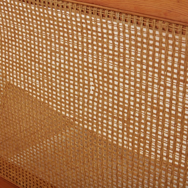 Cane Lounge Chair by Evoluzione, Italy 1970s For Sale In Chicago - Image 6 of 11