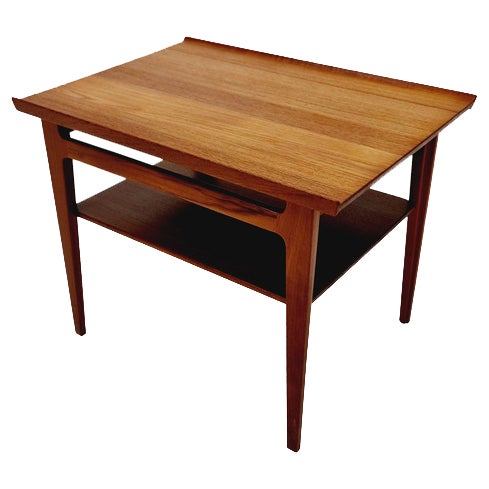 Danish Teak Coffee Table by Finn Juhl for France & Daverkosen, 1950s For Sale