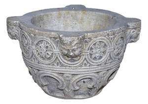 Baroque Style Mortar in Clay