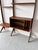 Brown Scandinavian Modular Bookcase by John Texmon, 1950s For Sale - Image 8 of 12