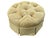 Textile French Abusson Style Upholstered Skirted Ottoman by Pearson For Sale - Image 7 of 9