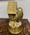 English Vintage English Brass Bird and Birdhouse For Sale - Image 3 of 6