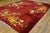Art Deco 1930s Red Burgundy Floral Antique Chinese Art Deco Rug 8' 6" X 11' 6" Handknotted Wool Carpet For Sale - Image 3 of 6