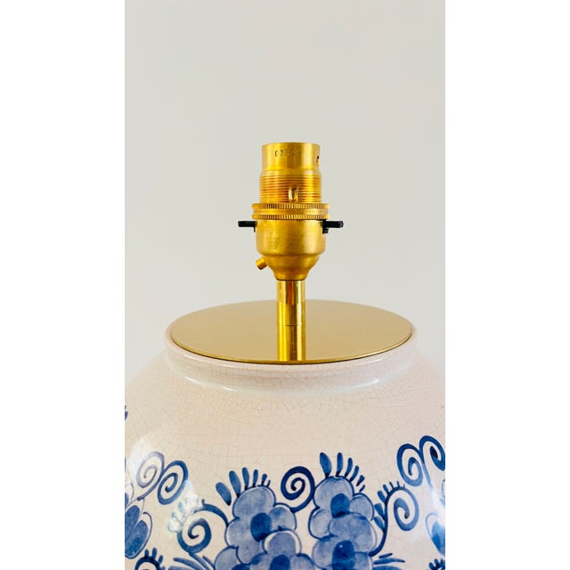 Antique Tobacco Lamp from Royal Goedewaagen Gouda, 1965 For Sale - Image 3 of 7