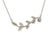 An authentic Tiffany & Co. Paloma Picasso Olive Leaf Vine pendant necklace, beautifully crafted in sterling silver....