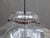 Glass Space Age UFO Hanging Lamp from Limburg, 1970s For Sale - Image 7 of 10
