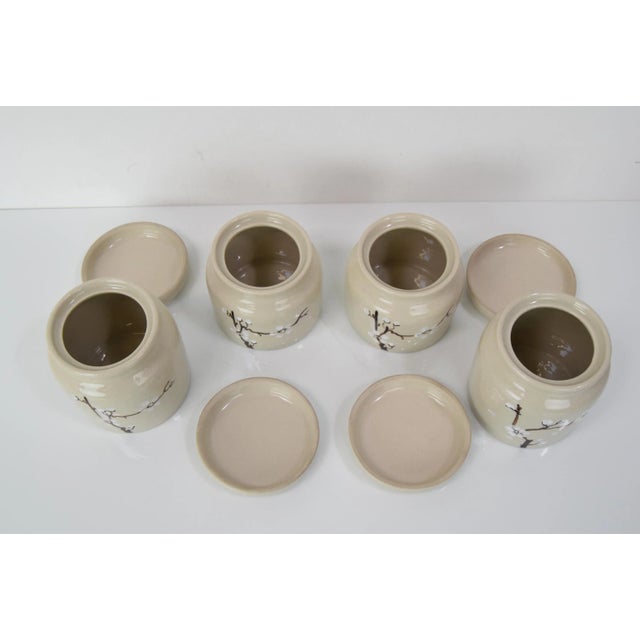 Ceramic Cans attributed to Ditmar Urbach, 1930s, Set of 4 For Sale - Image 6 of 10
