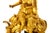 Rare Pair of French Antique Bronze Fireplace Chenets “Vulcan and Venus" For Sale - Image 12 of 17