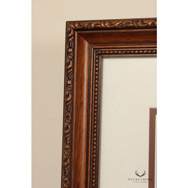 Michel Delacroix 'Marchand de Farine' Framed Numbered Lithograph For Sale - Image 10 of 18
