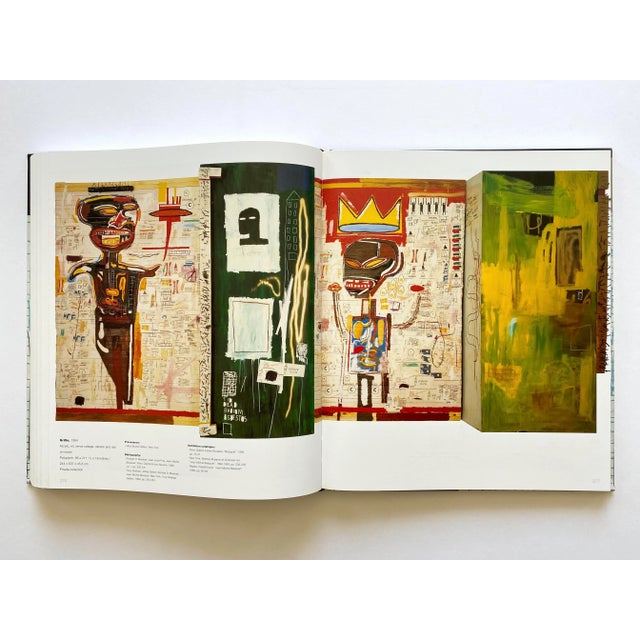 Jean Michel Basquiat " Paintings Catalogue Raisonne " Rare Vintage Landmark Volume Lithograph Print Large Hardcover Slipcase Two Books Set For Sale - Image 10 of 12