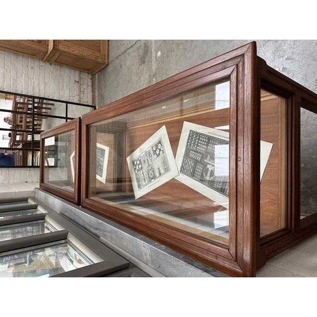 Mahogany Display Cabinets, 1960s, Set of 2 For Sale - Image 9 of 14