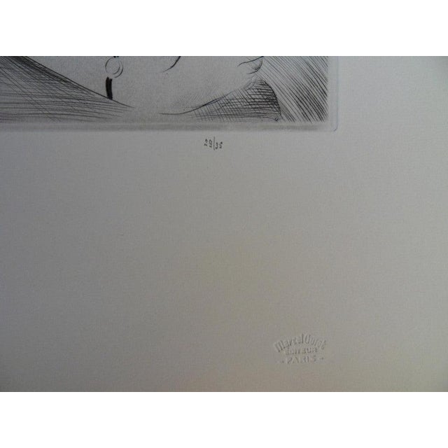 Mily Possoz, Jeune fille à l'éventail, Etching For Sale - Image 6 of 7