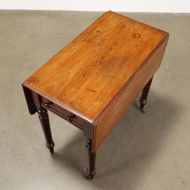 Side Table in Mahogany For Sale - Image 4 of 10