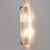 2000 - 2009 Modern Italian Brass and Murano Glass Textured Wall Sconces, 2000, Set of 2 For Sale - Image 5 of 12