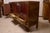 Art Deco Walnut Burl Sideboard with Sliding Glass Doors, Italy, 1940s For Sale - Image 6 of 7