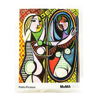 Picasso Poster, "Girl Before a Mirror", From the Museum of Modern Art, Unframed For Sale