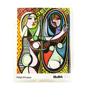 Picasso Poster, "Girl Before a Mirror", From the Museum of Modern Art, Unframed