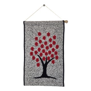 Handwoven Wool Wall Tapestry by Finnvilla Oy, Finland, 1990s For Sale