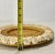 Tan 1990’s Seashell Encrusted Rattan Charger Plate For Sale - Image 8 of 9