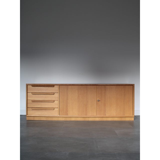 Vintage German Sideboard in Oak from WK Møbel, 1960s For Sale - Image 12 of 12
