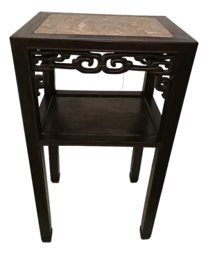 Pre Mid Century Modern Vintage Chinese Table Carved