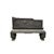 Oriental Dragon Relief Motif Solid Dense Tan Wood Luohan Daybed For Sale - Image 11 of 16