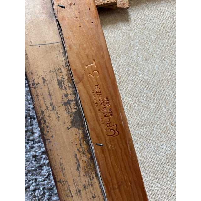 1950s Italian Oil Painting by Guiseppe Marino (1916-1975), Framed For Sale - Image 11 of 12