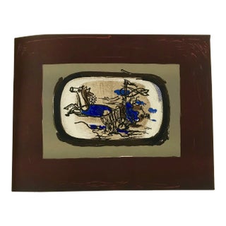 Braque Lithograph P81 Le Char 2 Mourlot 1963 For Sale