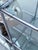 Metal Abstracta Modular Shelf in Chrome and Glass by Poul Cadovius for Royal System, Denmark, 1960s For Sale - Image 7 of 11